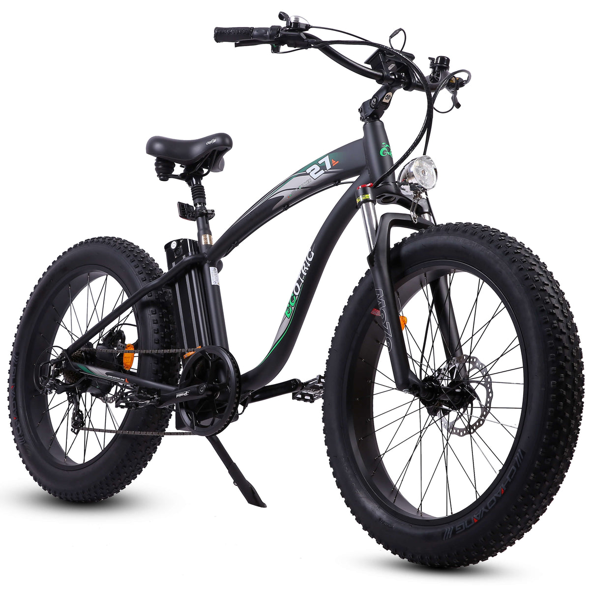 Ecotric tornado full discount suspension electric mountain bike