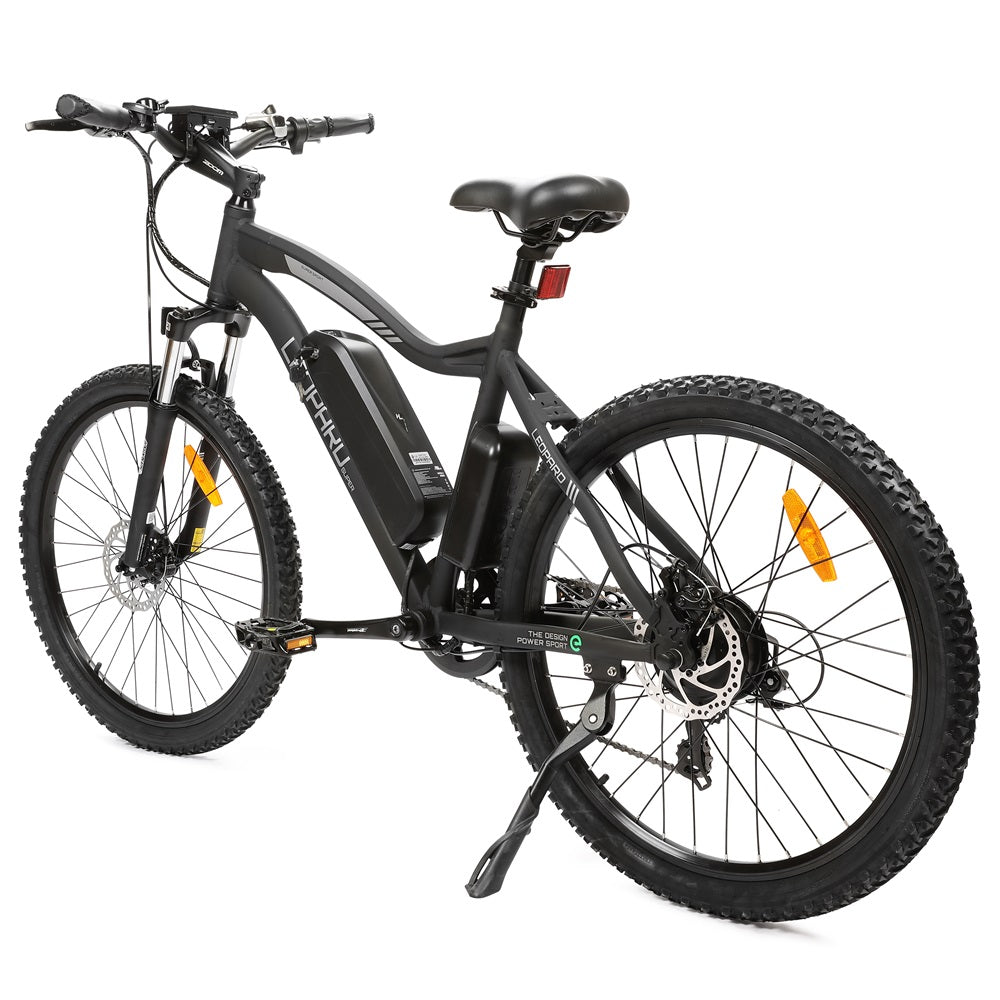 ECOTRIC Leopard Electric Mountain Bike Black | Ecotric Bikes