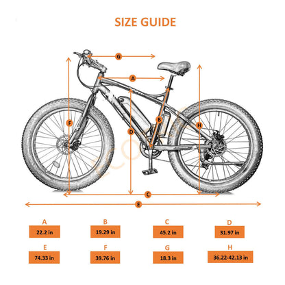 Fat Tire Beach Snow Electric Bike-senior - 2